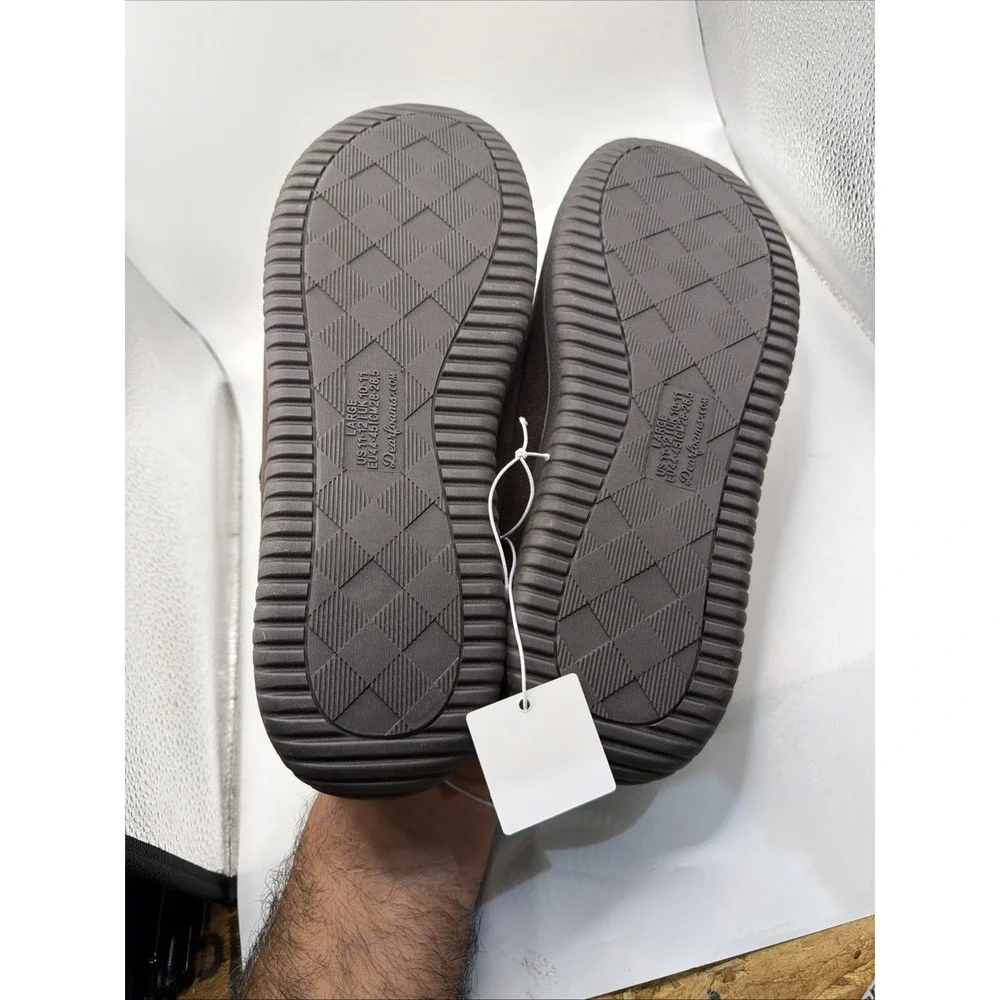 DEARFOAMS Total Comfort Men's Slippers Large US 11-12 UK 10-11 EU 44-45
